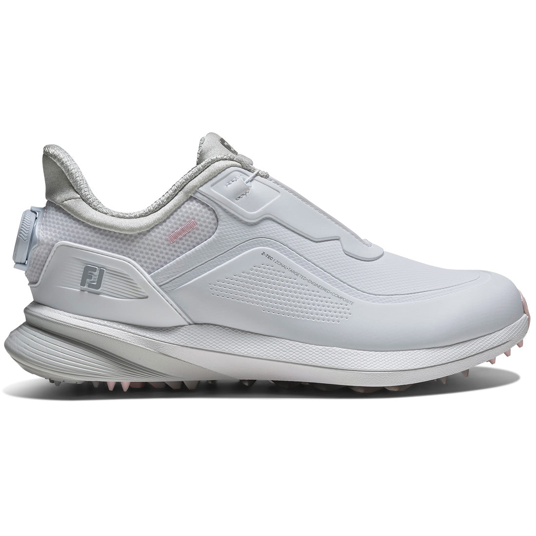FootJoy Women's Pro/SL BOA Golf Shoes Arctic White/Pink Frost