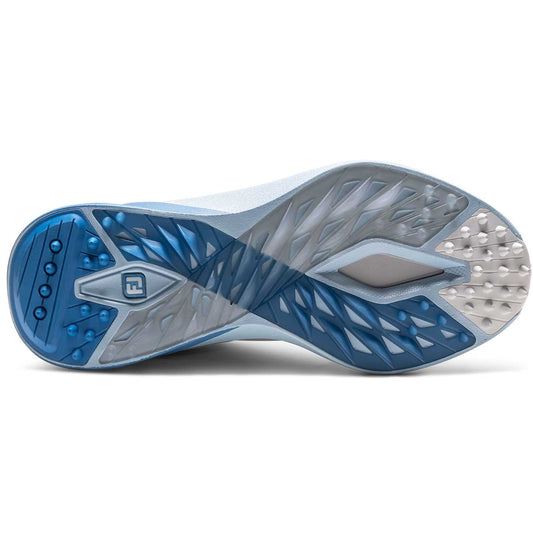 FootJoy Women's Pro/SL Golf Shoes Arctic White/Skyway/Blue Jasper
