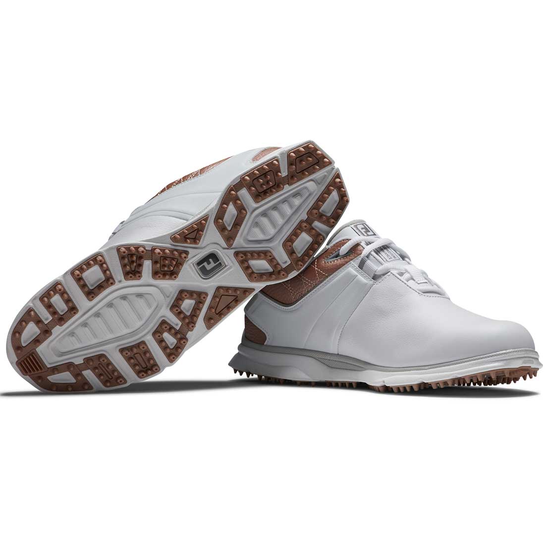 FootJoy Women's Pro SL Golf Shoes White/Rose Gold