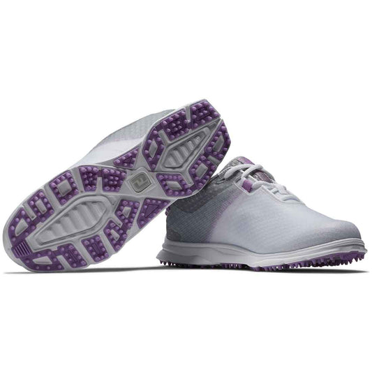 FootJoy Women's Pro SL Sport Golf Shoes White/Grey/Lilac