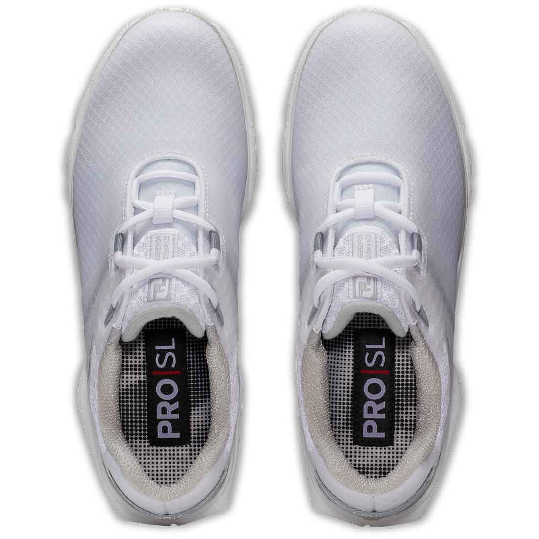 FootJoy Women's Pro SL Sport Golf Shoes White/White