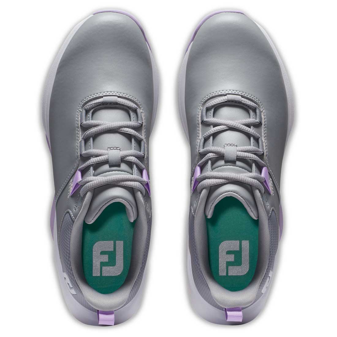 FootJoy ゴルフシューズ グレー/ライム FootJoy Women's ProLite Golf Shoes Grey/Lilac – Golf Discount