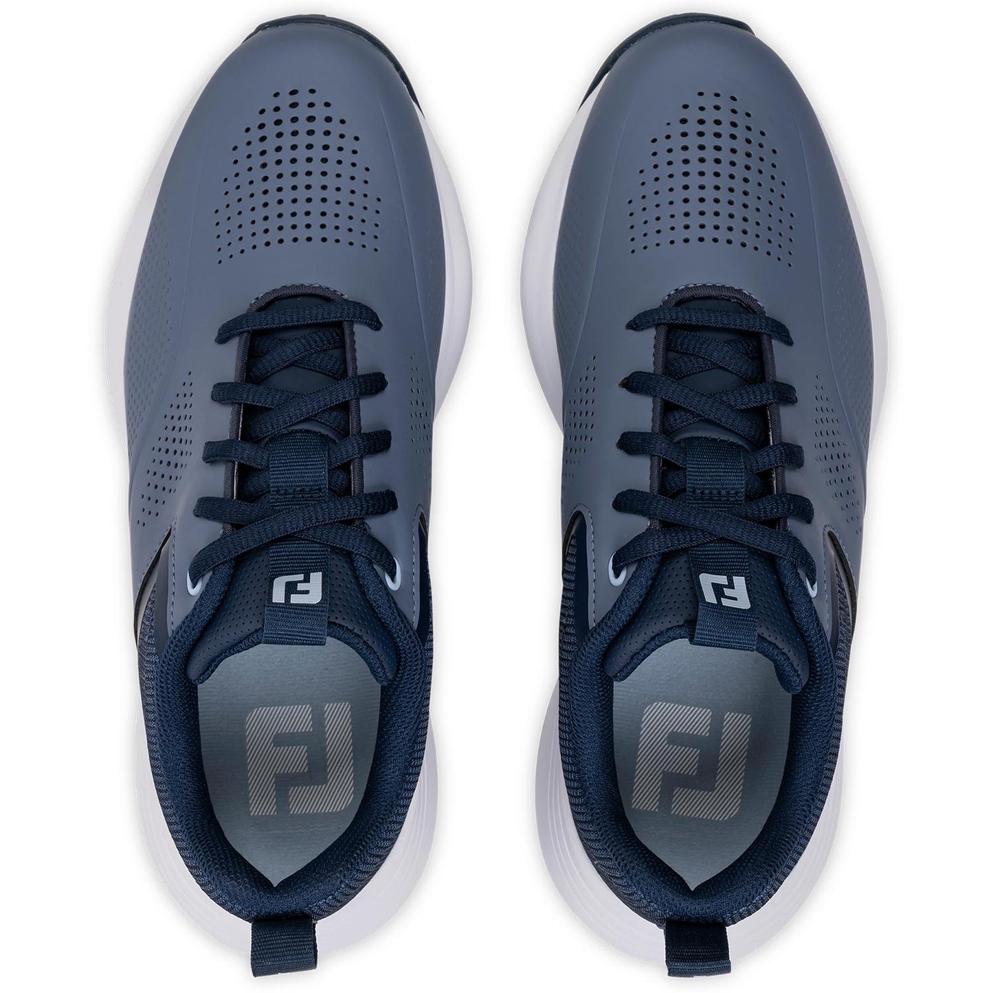 FootJoy Women's Qualifier Golf Shoes Vintage Indigo/Pageant Blue/Skyway
