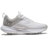 FootJoy Women's Qualifier Golf Shoes White/Harbor Mist/Butterfly