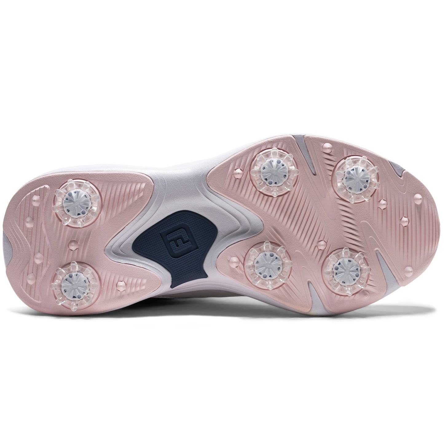 FootJoy Women's Qualifier Golf Shoes White/Pink Frost/Windward Blue