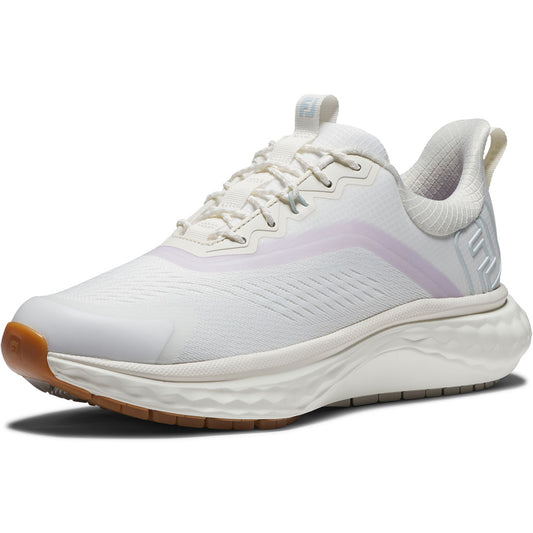 FootJoy Women's Quantum Golf Shoes Cream/Purple