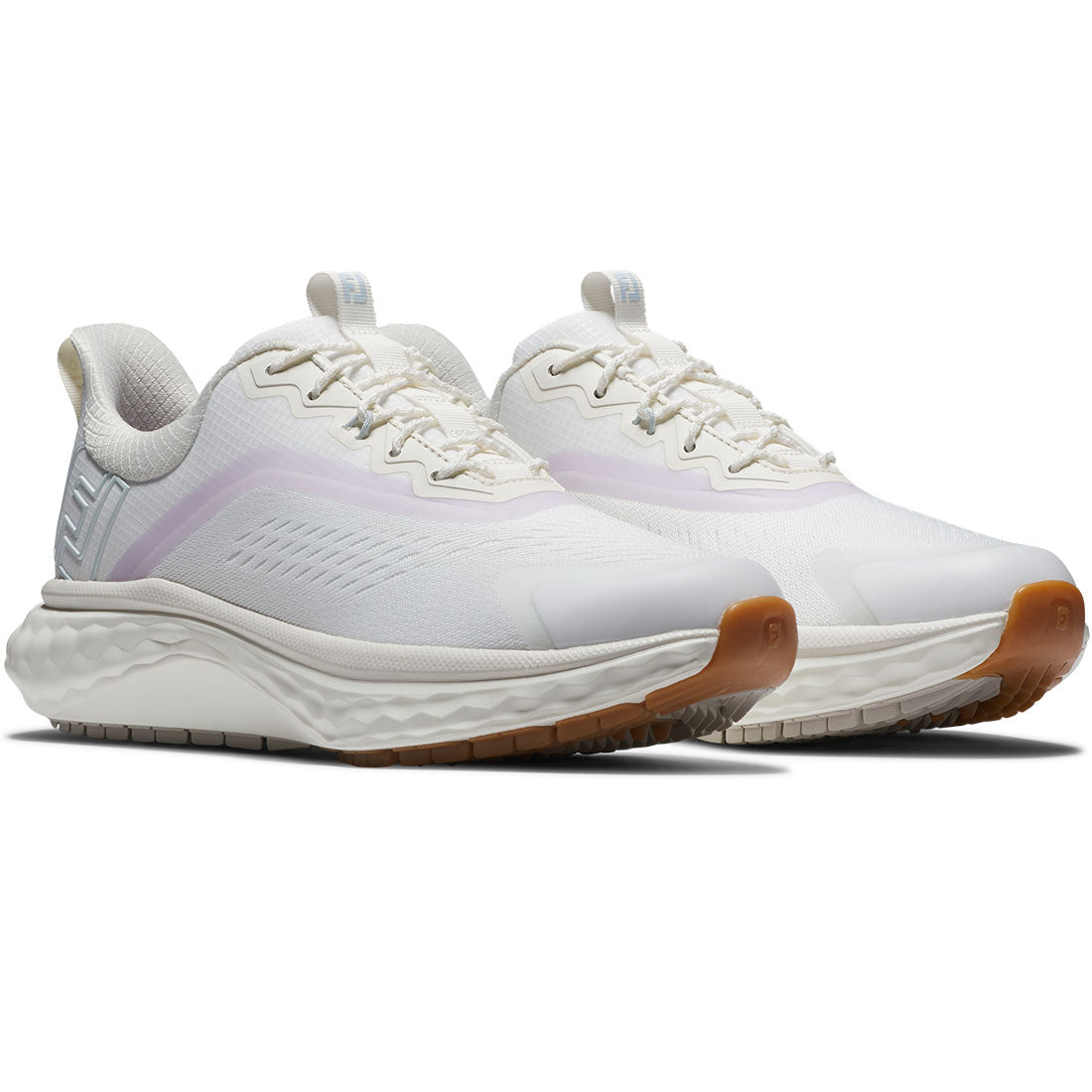 FootJoy Women's Quantum Golf Shoes Cream/Purple