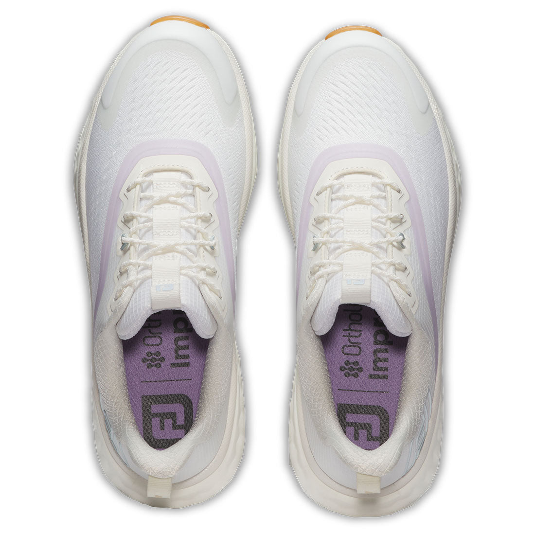 FootJoy Women's Quantum Golf Shoes Cream/Purple