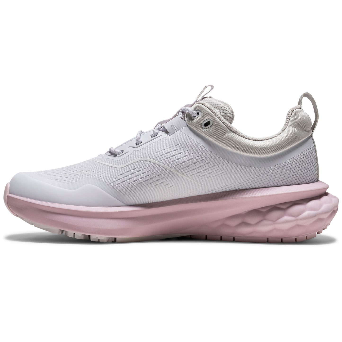 FootJoy Women's Quantum Golf Shoes White/Pink Lilac/Grey