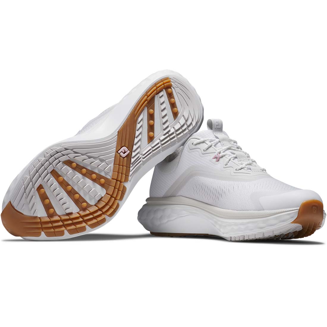 FootJoy Women's Quantum Golf Shoes White/Rose