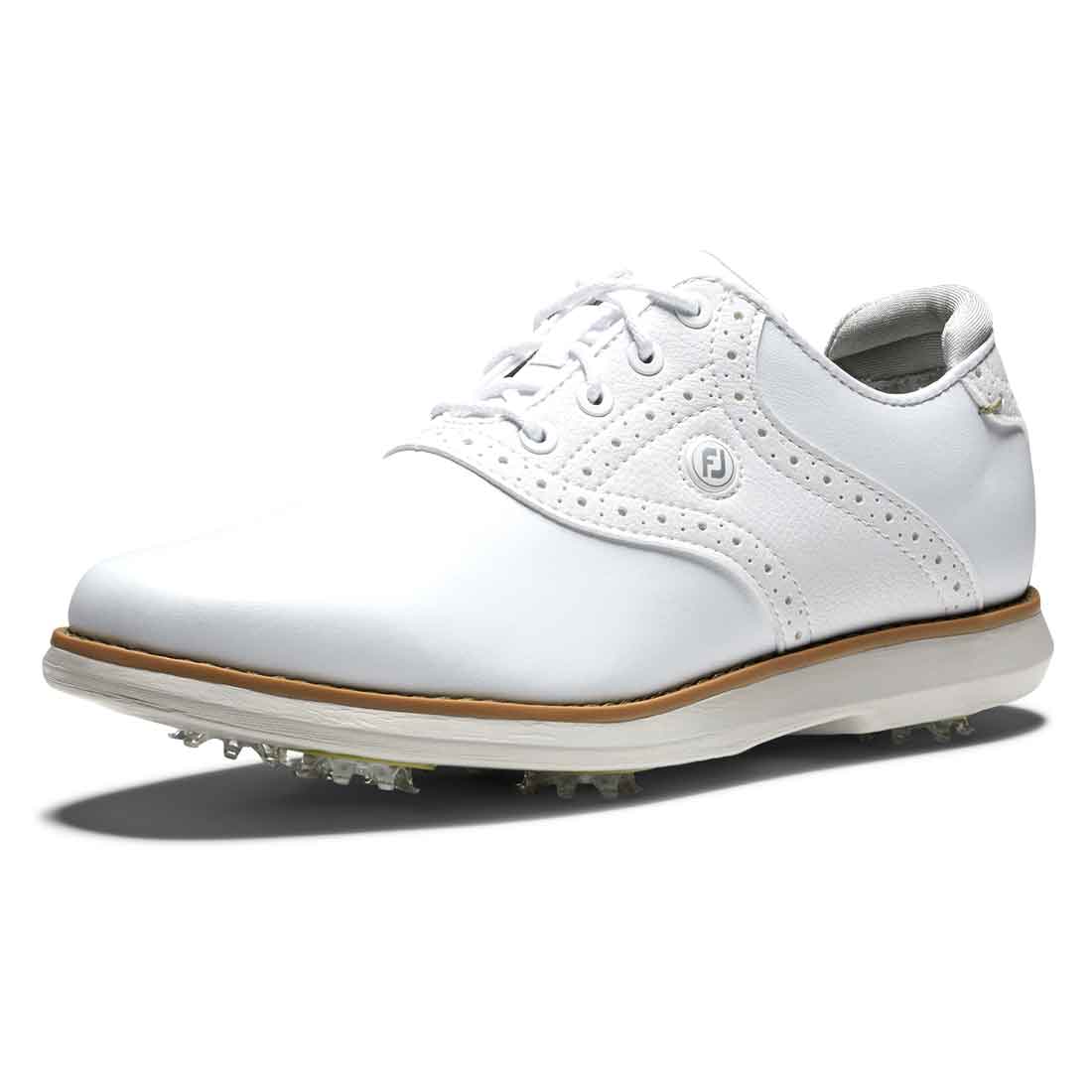 FootJoy Women's Traditions Saddle Golf Shoes White