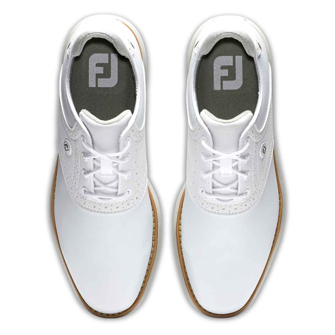 FootJoy Women's Traditions Saddle Golf Shoes White