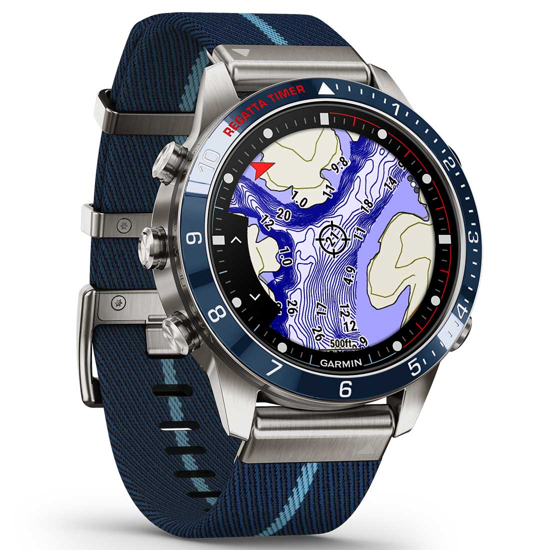 Garmin MARQ Captain (Gen 2) Modern Tool Smartwatch