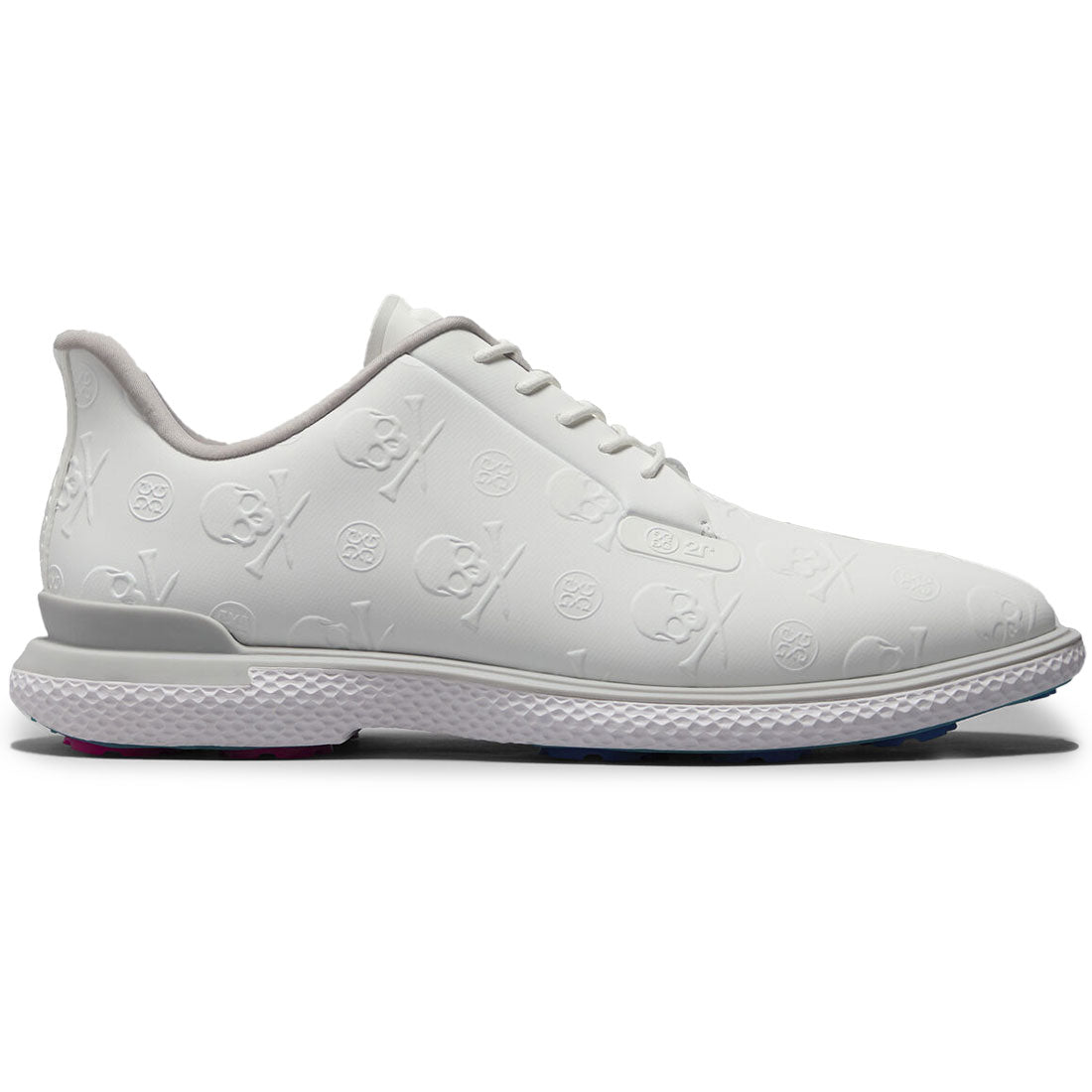 G/FORE Gallivan2r Embossed Skull and Tees Golf Shoes Snow/Nimbus