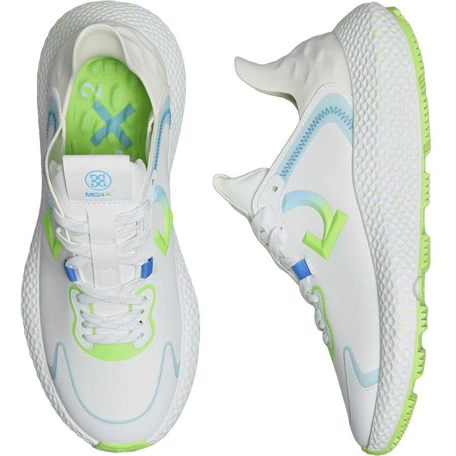 G/FORE Women's MG4X2 Hybrid Cross Trainer Golf Shoes Snow/Gecko