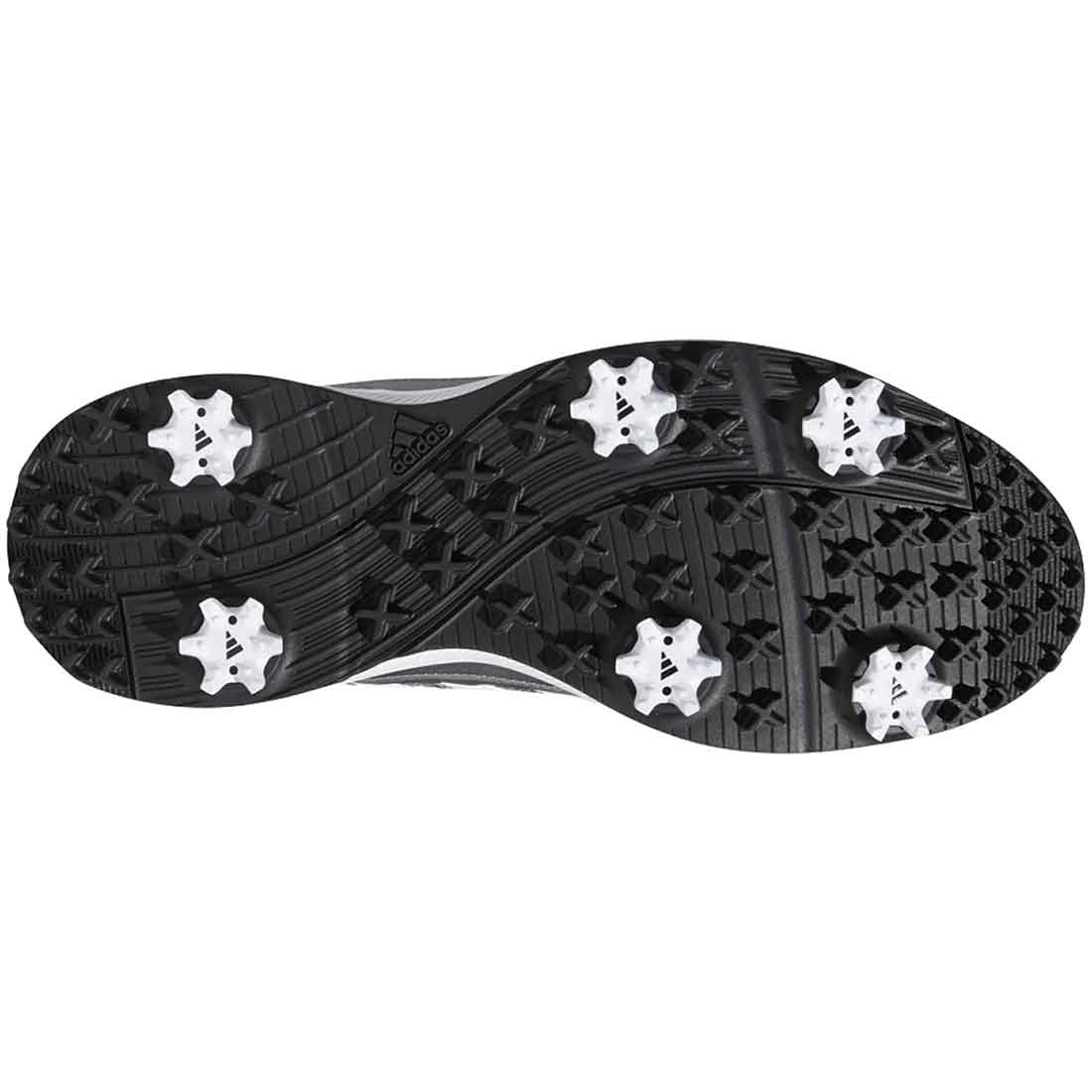 Adidas Tech Response 2.0 Golf Shoes Iron Metallic/White