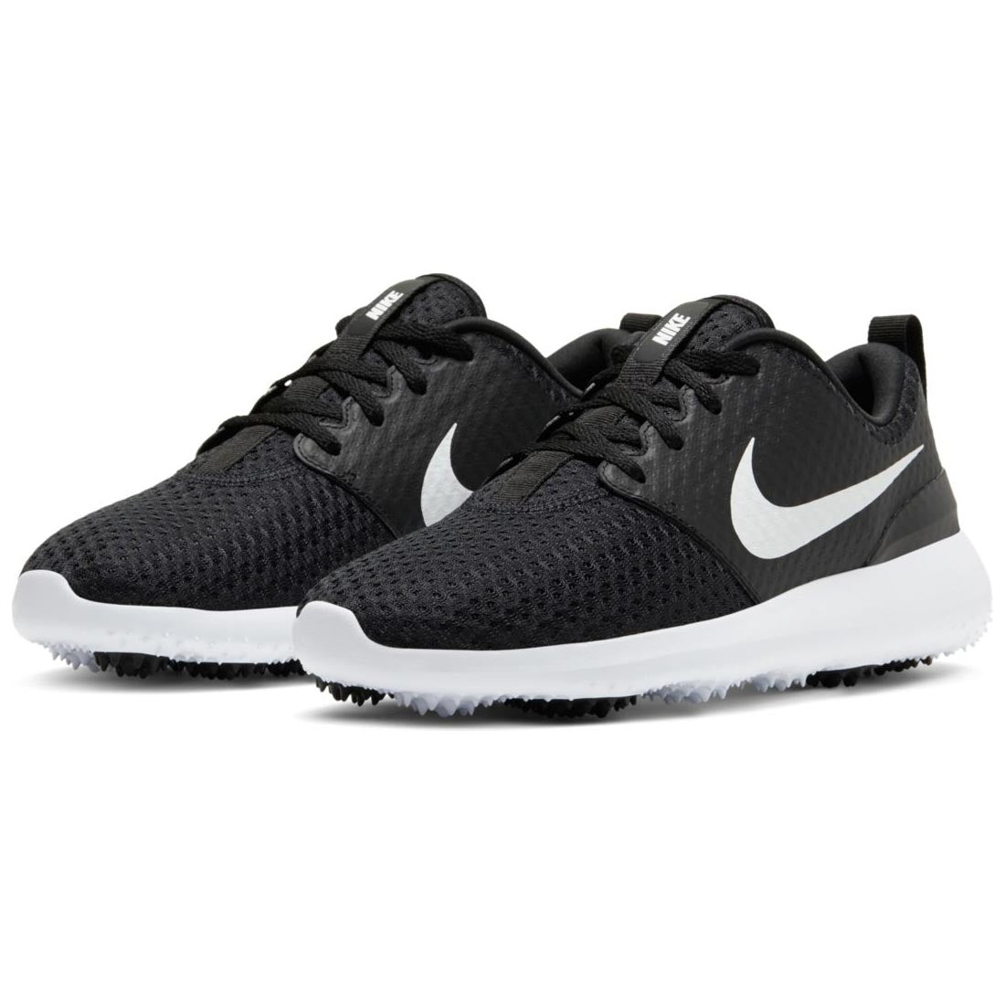 Nike Women's Roshe G Golf Shoes Black/Metallic White