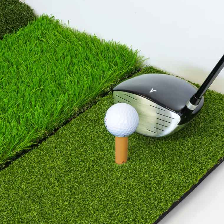 JEF World of Golf Tri-Height Practice Mat