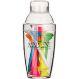 Martini Golf Tees Martini Shaker with 12 Original Tees