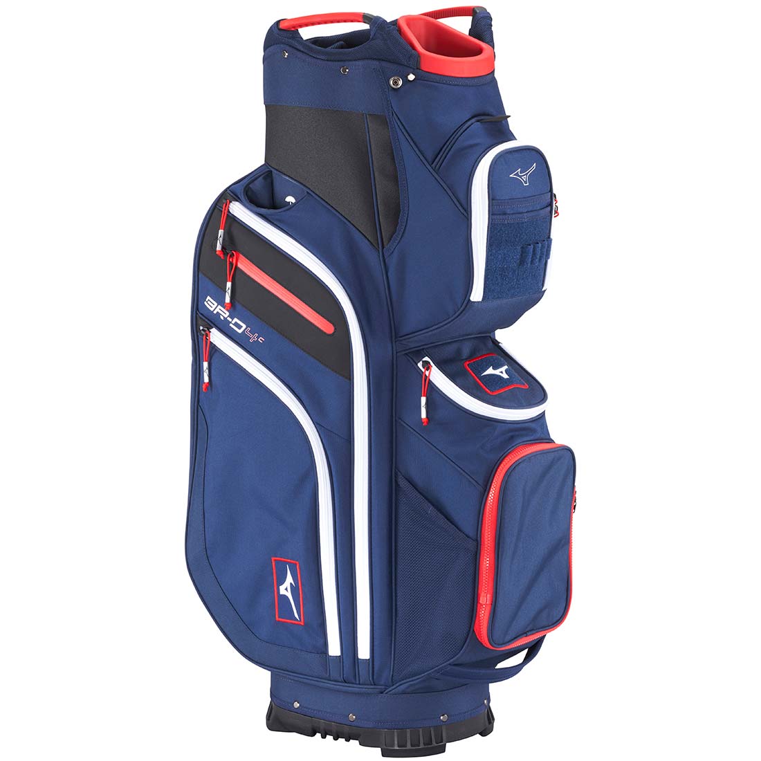 M機能美　ミズノ BR-D4c カート キャディバッグ ネイビー 14分割 Mizuno BR-D4C Cart Bag – Golf Discount