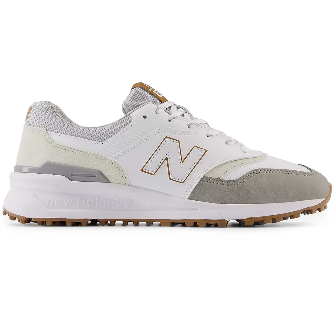 New Balance 997 SL Golf Shoes White/Grey