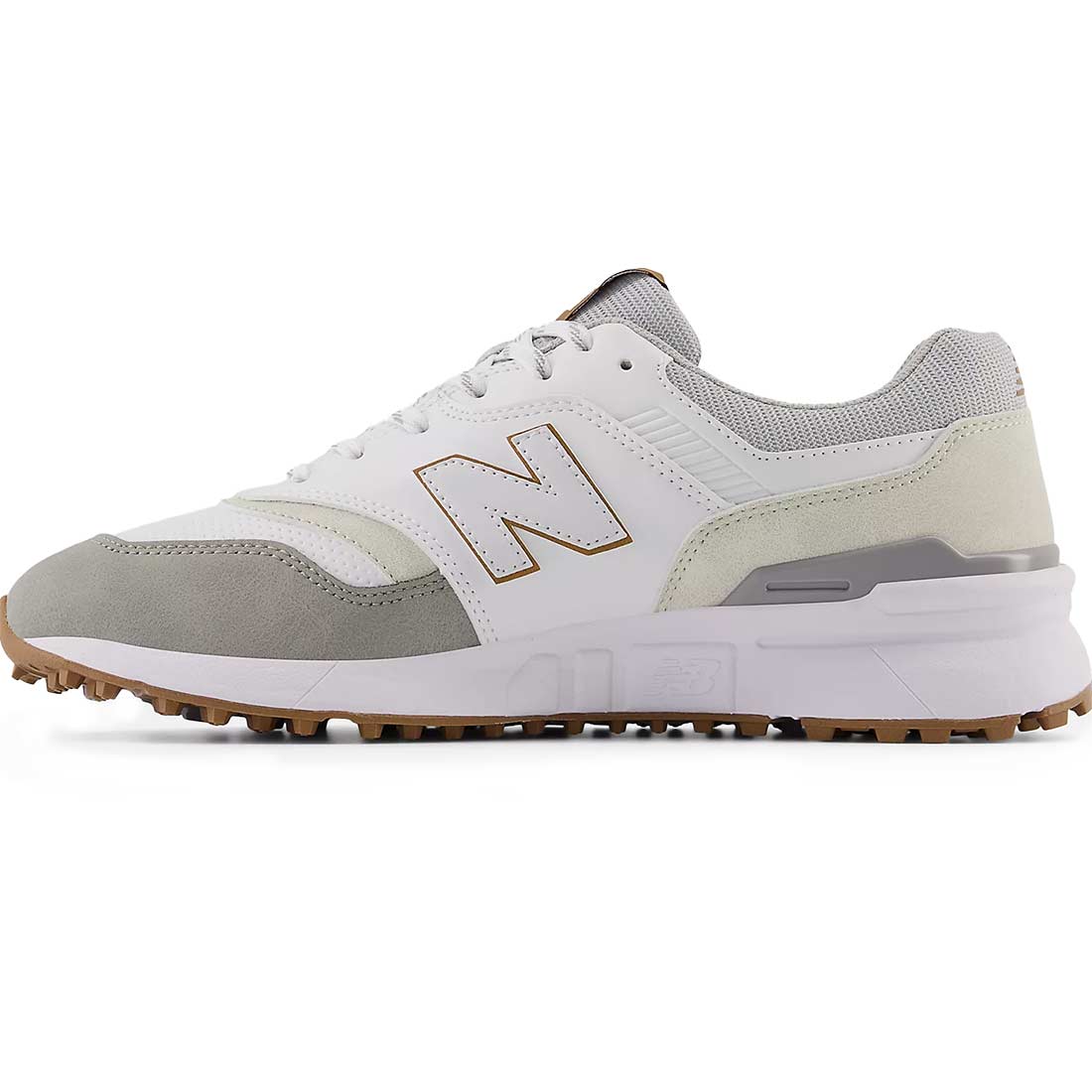 New Balance 997 SL Golf Shoes White/Grey