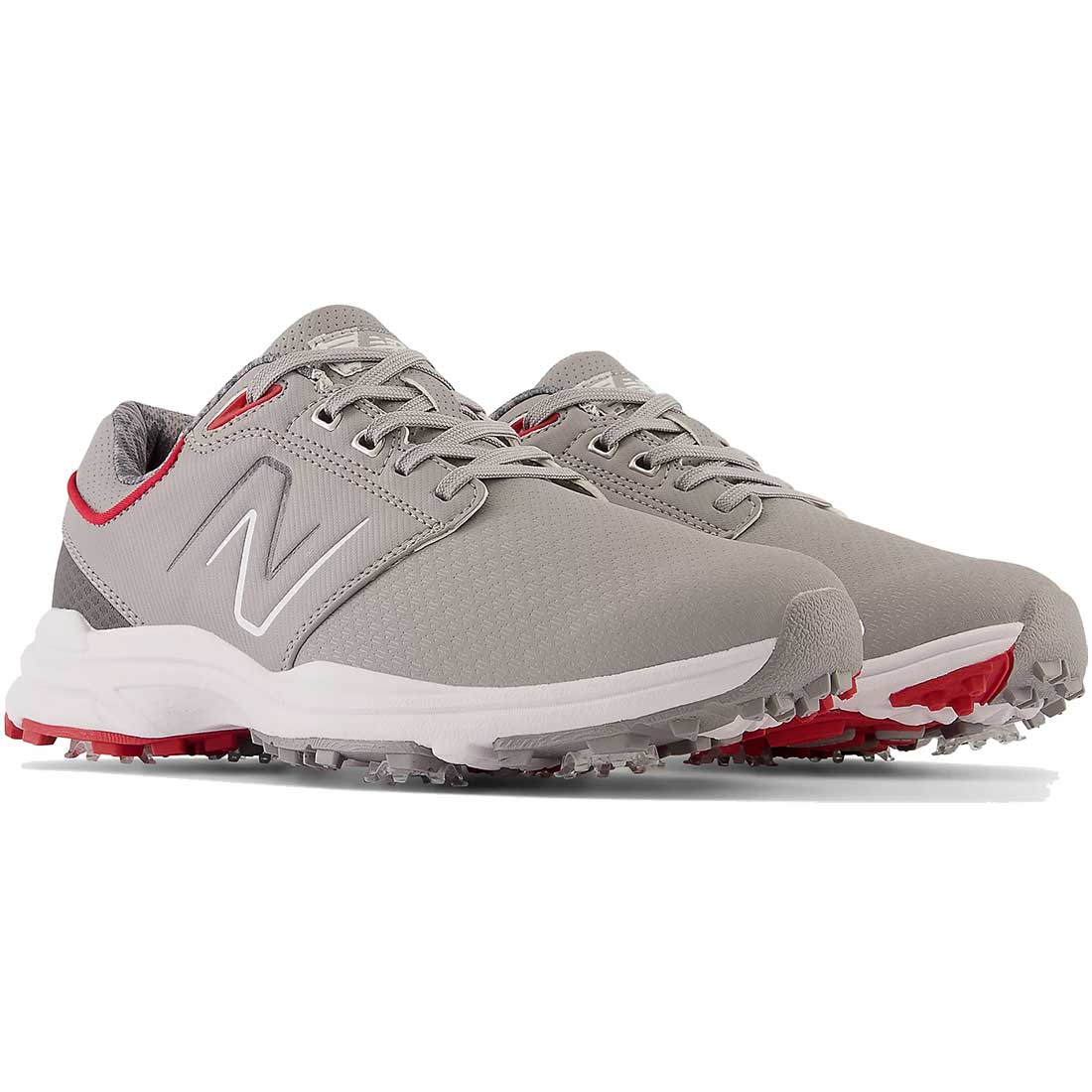 New Balance Brighton Golf Shoes Grey/Red