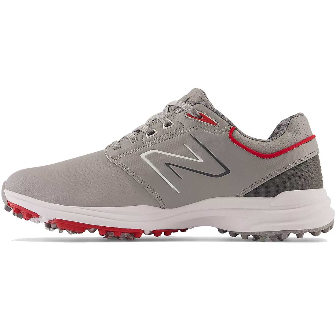 New Balance Brighton Golf Shoes Grey/Red