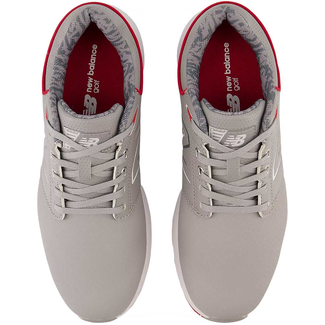 New Balance Brighton Golf Shoes Grey/Red