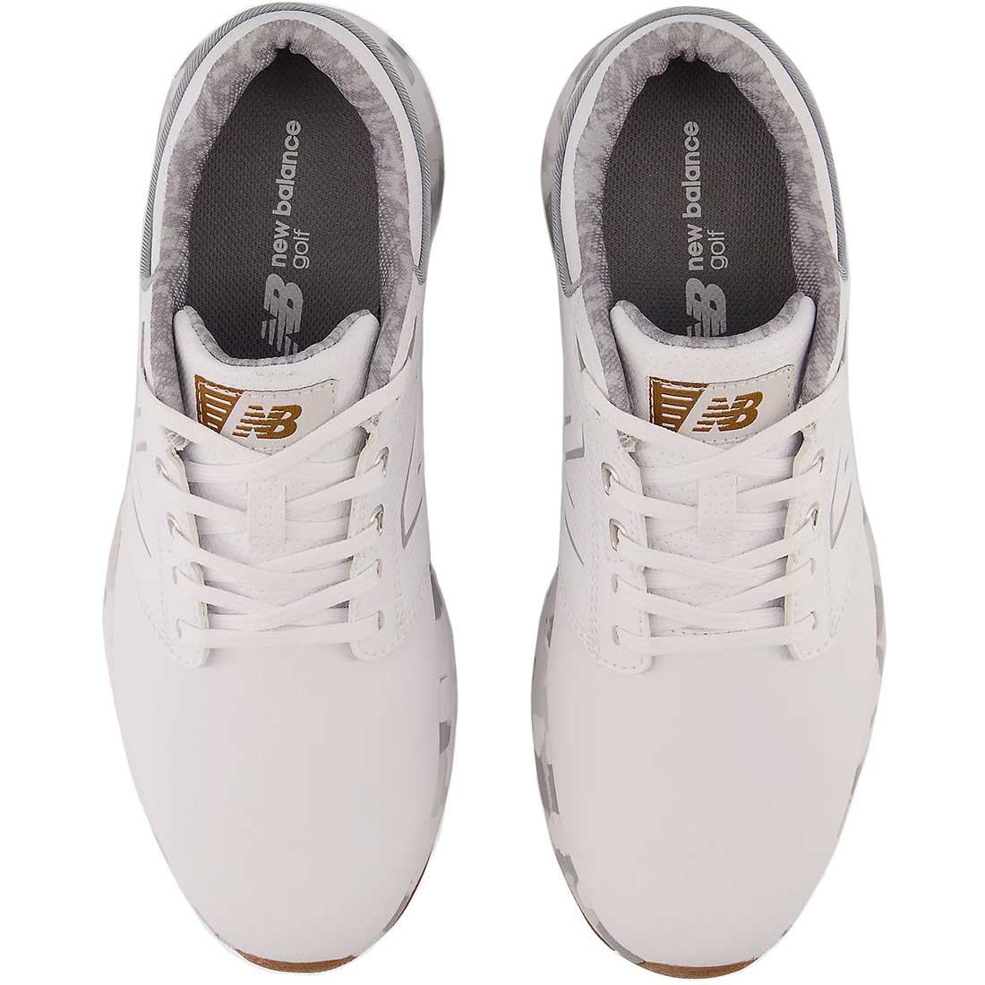 New Balance Brighton Golf Shoes White/Brown