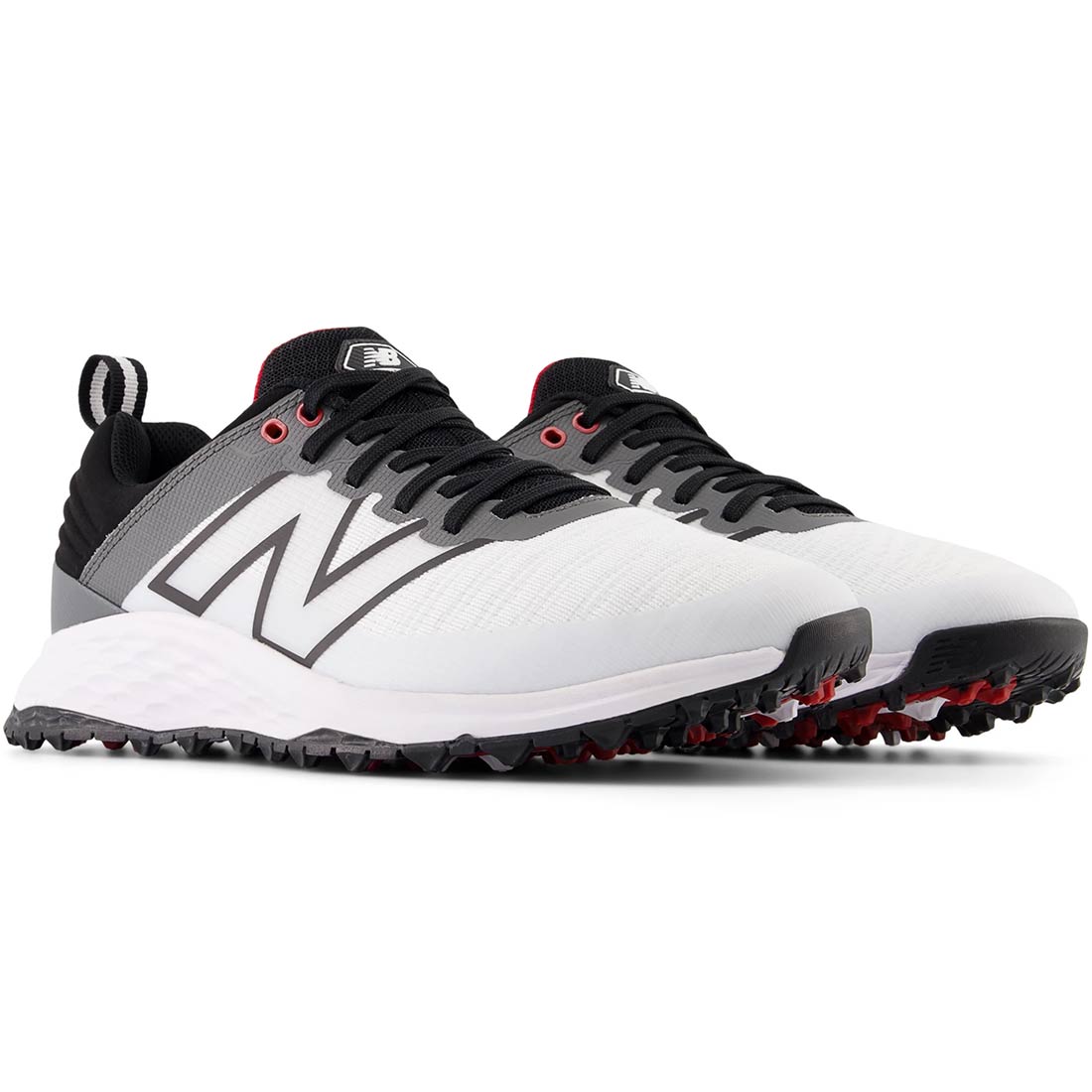 New Balance Fresh Foam Contend v2 Golf Shoes White/Black