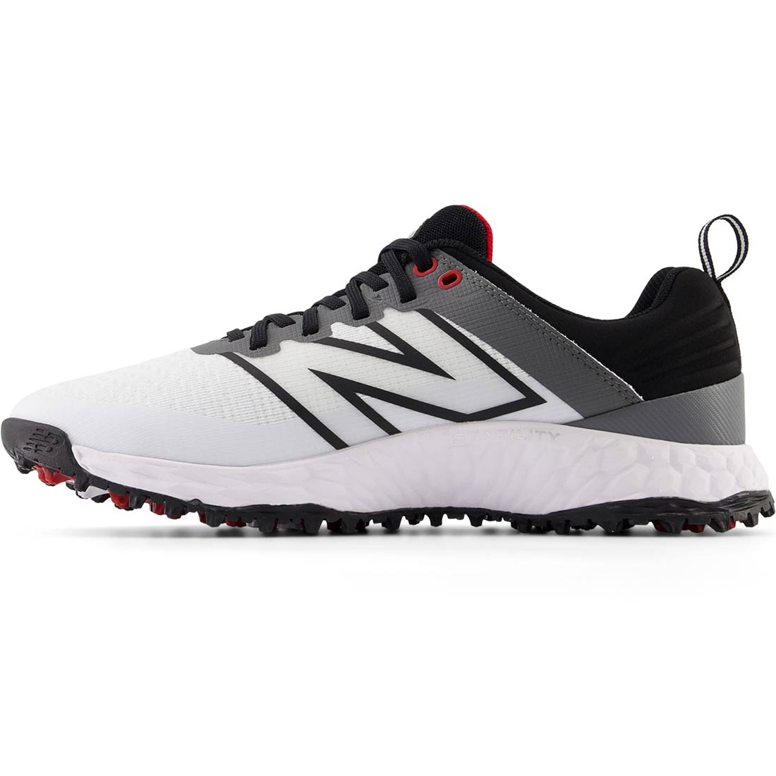 New Balance Fresh Foam Contend v2 Golf Shoes White/Black
