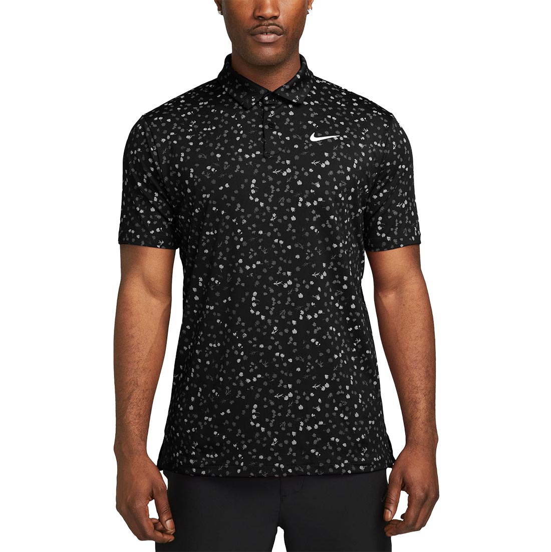 Nike Dri-Fit Tour Micro Floral Polo – Golf Discount