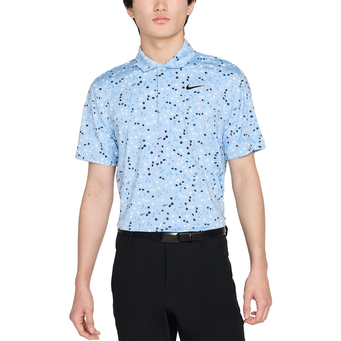 nike floral polo