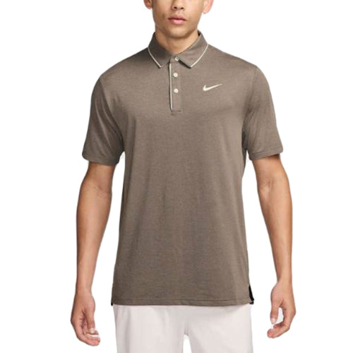 nike no collar golf polo