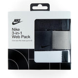 Nike Web Golf Belt 3-Pack