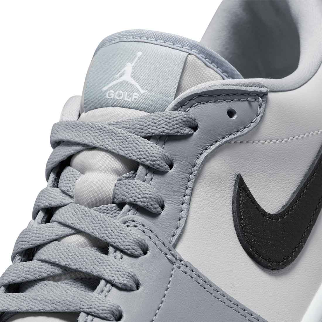 Nike Air Jordan 1 Low G Golf Shoes Wolf Grey/Black
