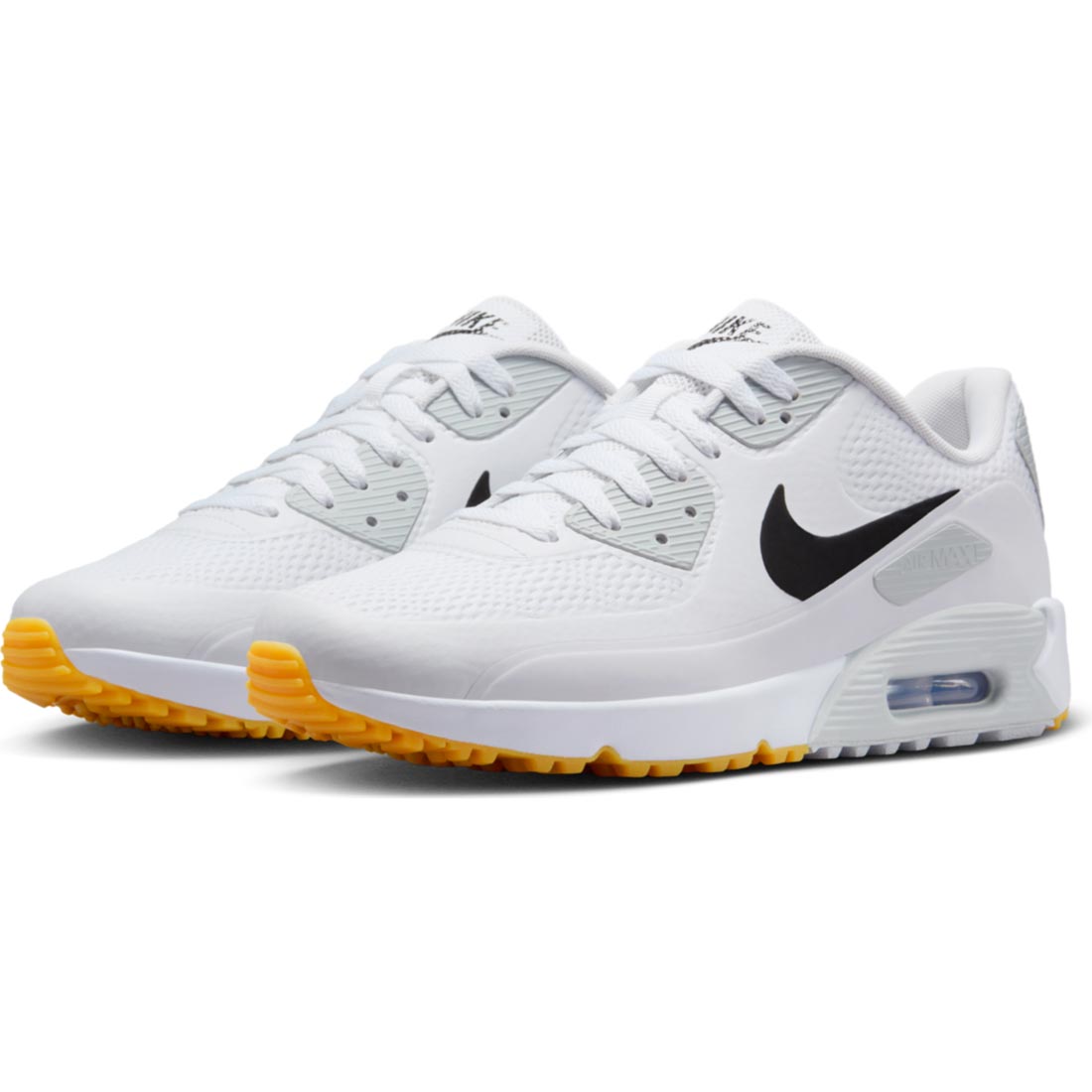 Nike Air Max 90 G Golf Shoes White/Black/Gum