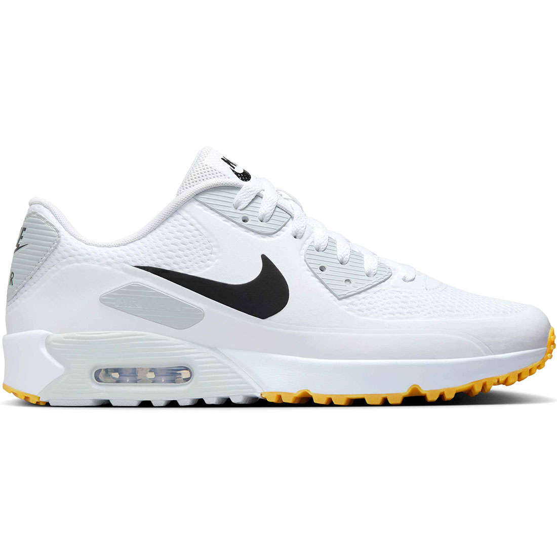 Nike Air Max 90 G Golf Shoes White/Black/Gum