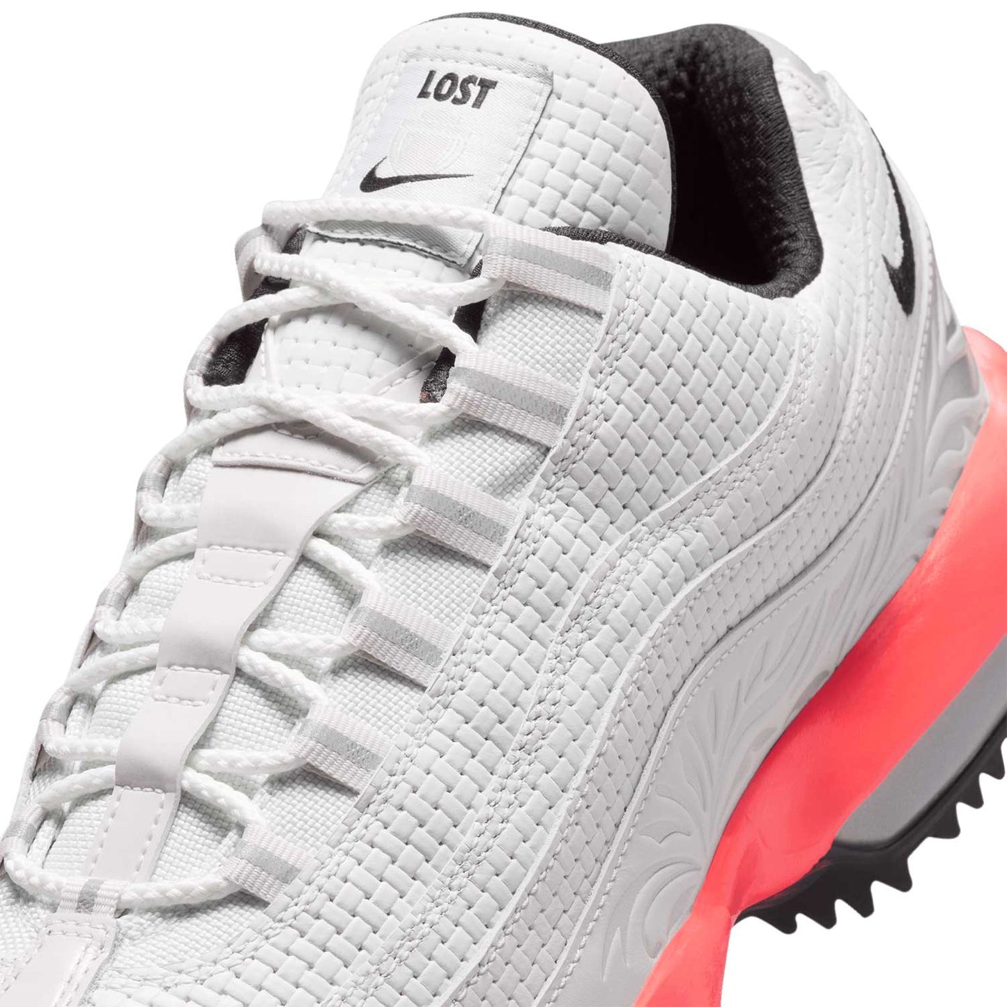 Nike Air Max '95 G NRG Golf Shoes Off-White/Black/Hot Lava