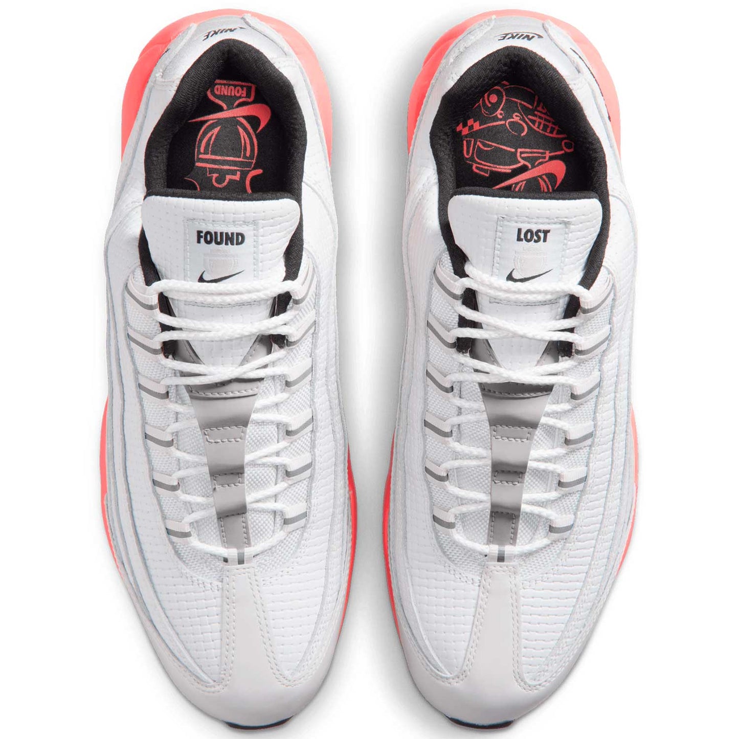 Nike Air Max '95 G NRG Golf Shoes Off-White/Black/Hot Lava