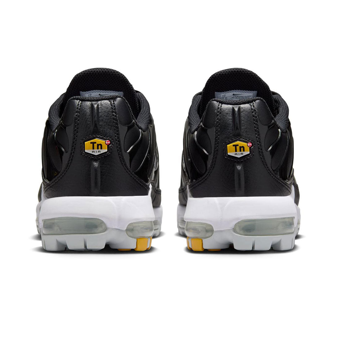 Nike Air Max Plus G Golf Shoes Black/White/Gold – Golf Discount