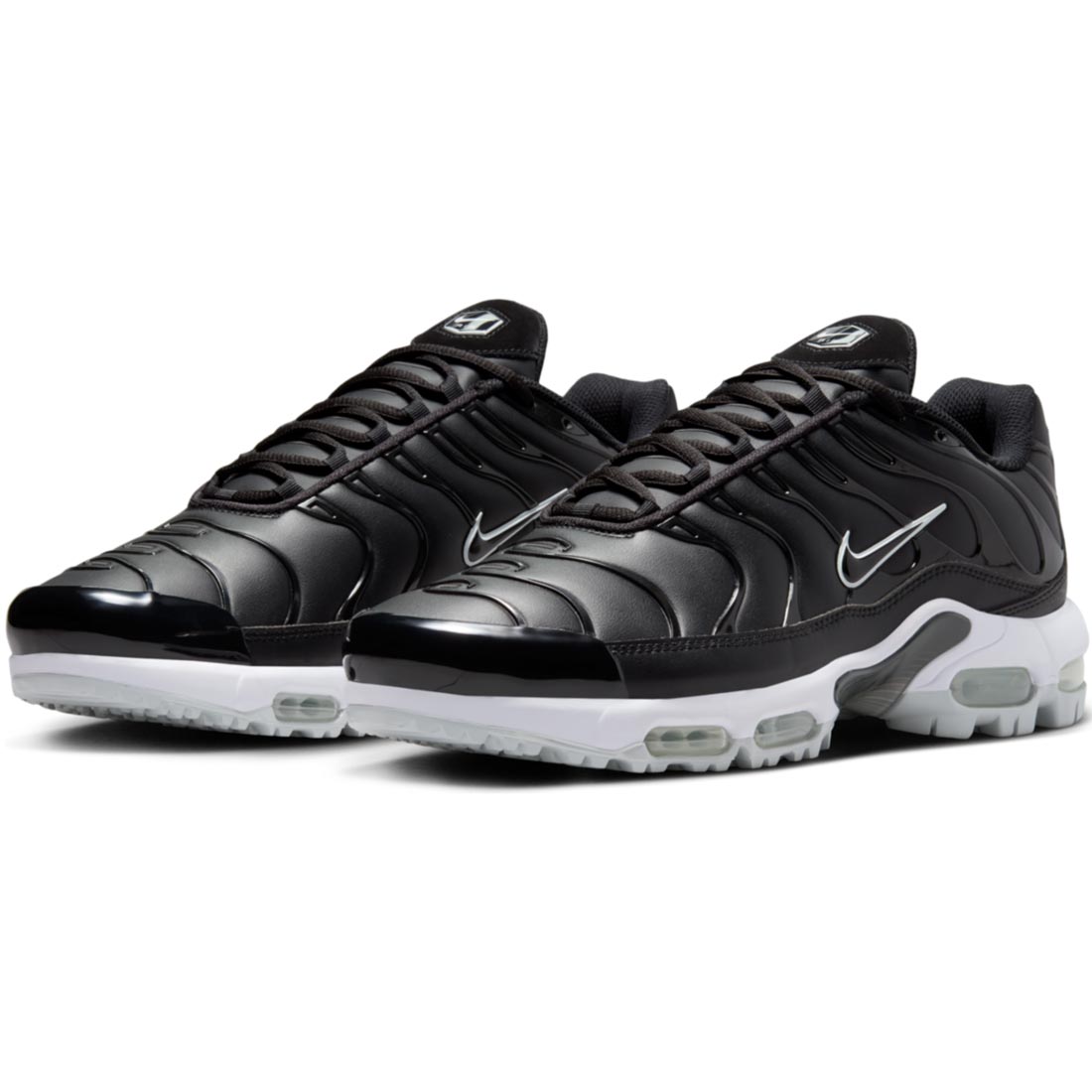 Nike Air Max Plus G Golf Shoes Black/White/Gold