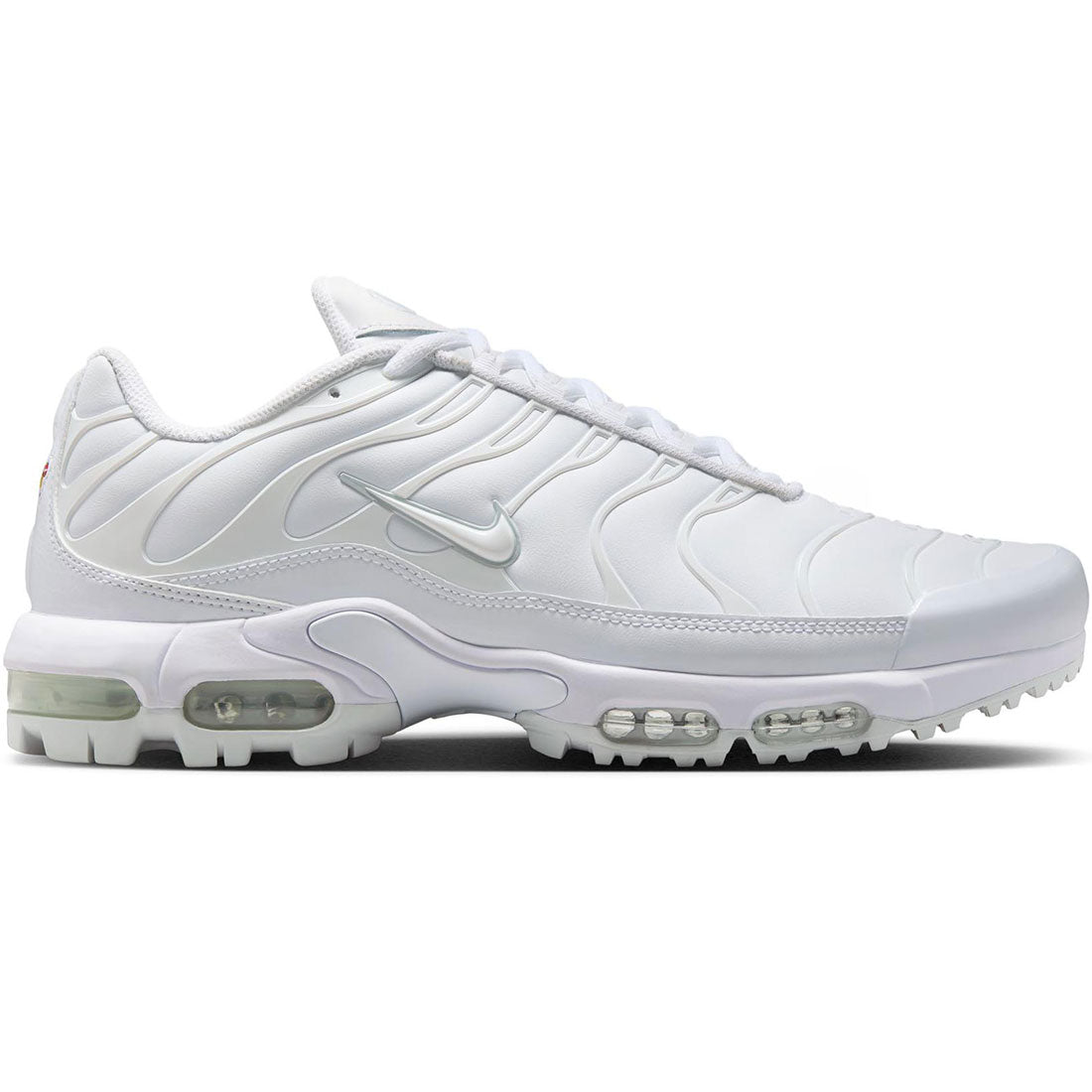 Nike Air Max Plus G Golf Shoes White/Pure Platinum/Gold