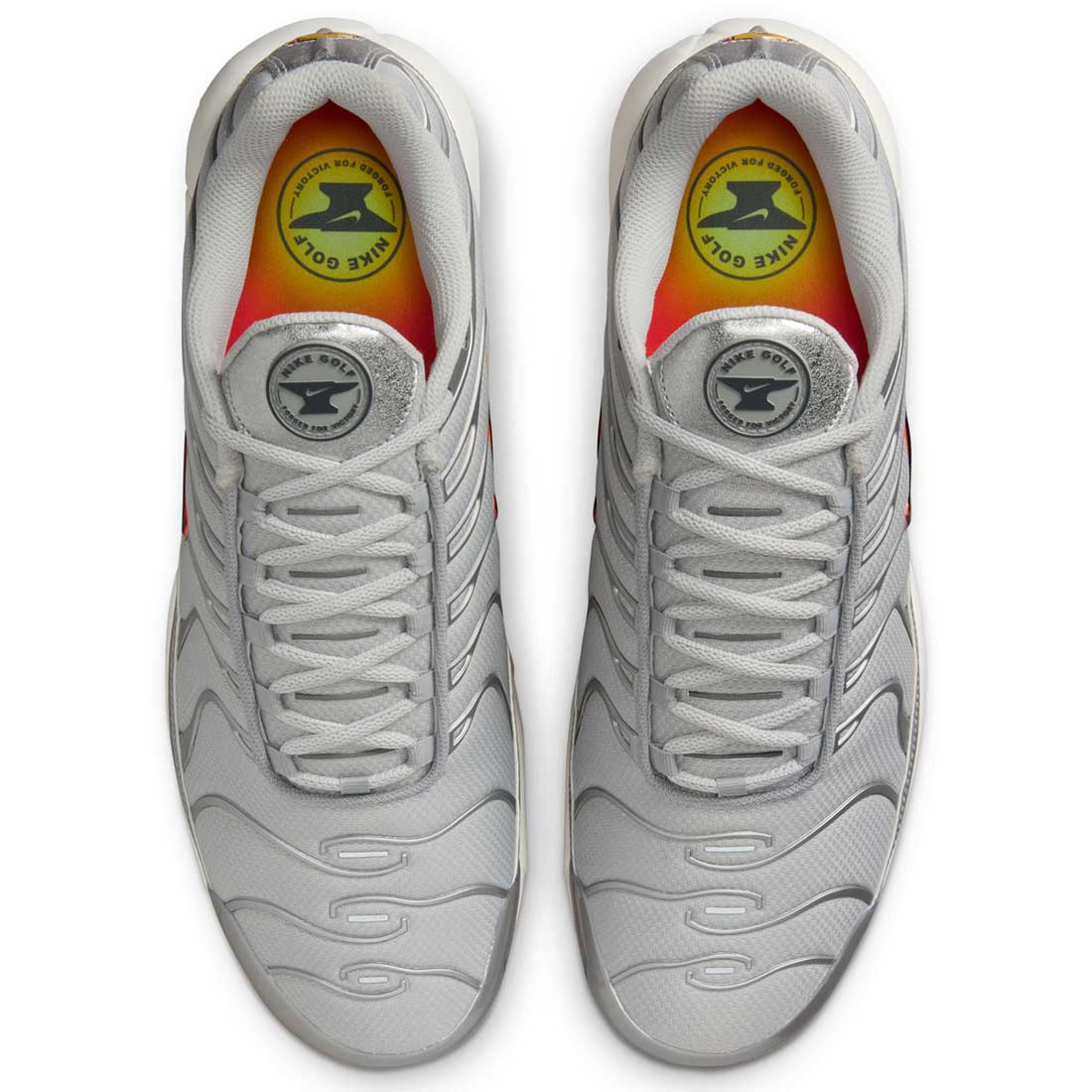 Nike Air Max Plus G NRG Golf Shoes Metallic Silver/Light Smoke