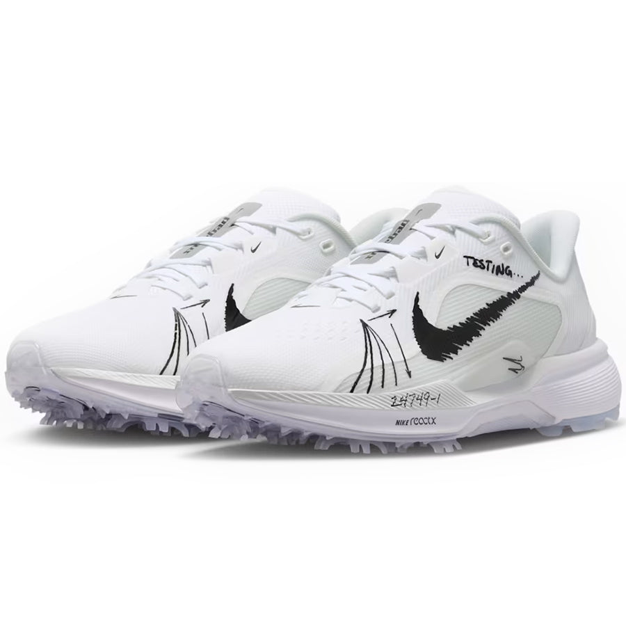 Nike Air Pegasus 1 Blueprint Golf Shoes White/Summit White/Metallic Silver/Black
