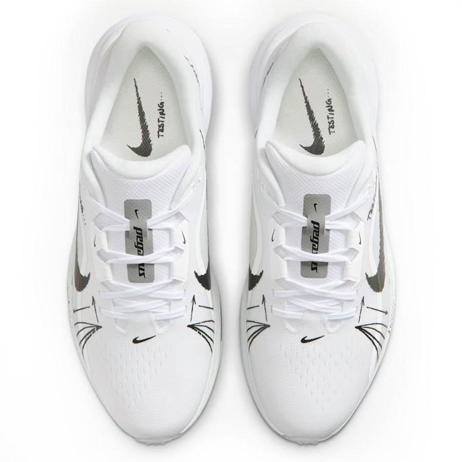 Nike Air Pegasus 1 Blueprint Golf Shoes White/Summit White/Metallic Silver/Black