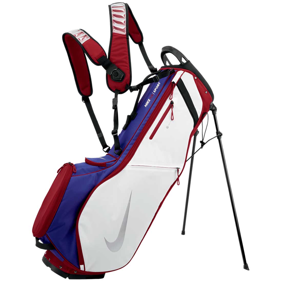 Nike Air Sport 2 Golf Bag Gym Red/Deep Royal Blue/Metallic Silver