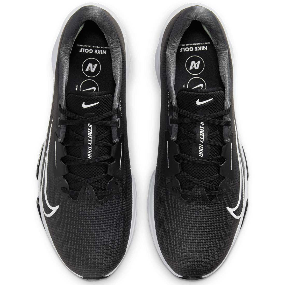 Nike Air Zoom Infinity Tour 2 Golf Shoes Black/White – Golf Discount