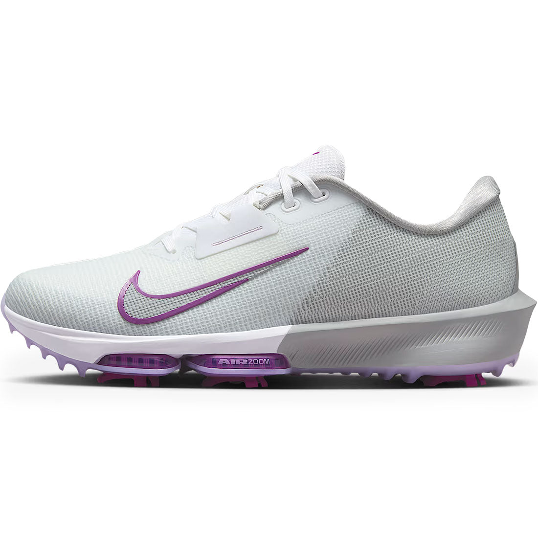 Nike Air Zoom Infinity Tour 2 Golf Shoes White/Vivid Purple
